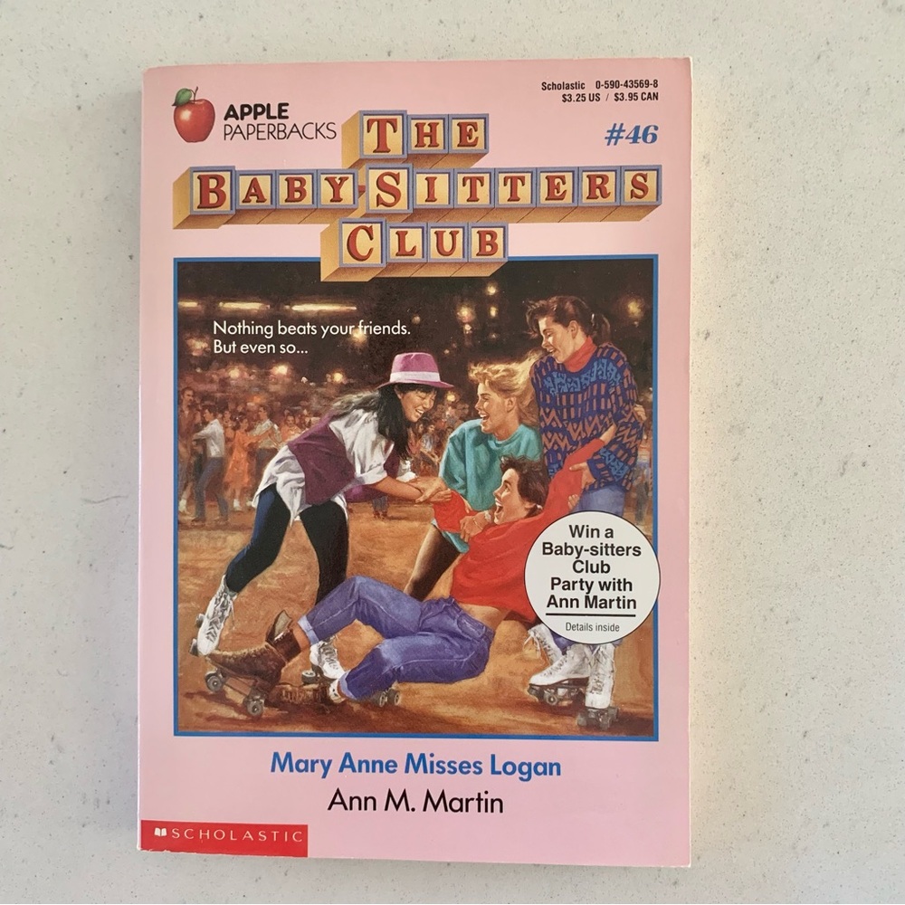 The Baby-Sitters Club - #46 Mary Anne Misses Logan - 90s Scholastic Vintage Book